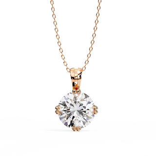 Round Classic Pendant by Aupulent Jewellery 100% certified lab grown diamonds