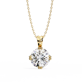 Round Classic Pendant by Aupulent Jewellery 100% certified lab grown diamonds