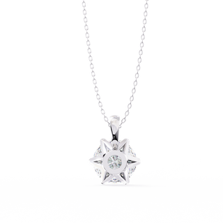 Round Elite Pendant by Aupulent Jewellery 100% certified lab grown diamonds