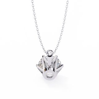 Round Elite Pendant by Aupulent Jewellery 100% certified lab grown diamonds