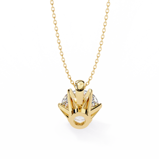 Round Elite Pendant by Aupulent Jewellery 100% certified lab grown diamonds