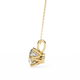 Round Elite Pendant by Aupulent Jewellery 100% certified lab grown diamonds
