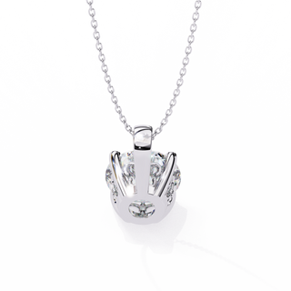 Cushion Statement Pendant by Aupulent Jewellery 100% certified lab grown diamonds