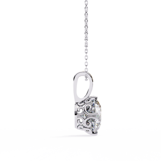 Round Luxury Pendant by Aupulent Jewellery 100% certified lab grown diamonds