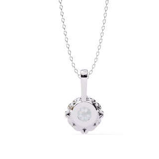Round Luxury Pendant by Aupulent Jewellery 100% certified lab grown diamonds
