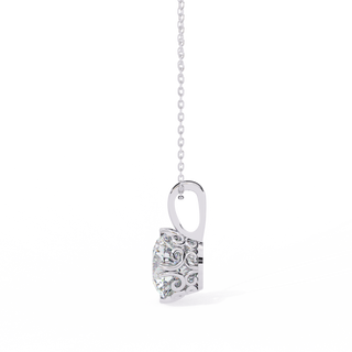 Round Luxury Pendant by Aupulent Jewellery 100% certified lab grown diamonds