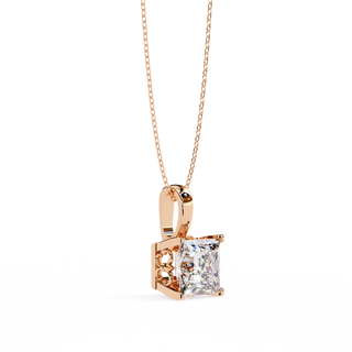Princess Elite Pendant by Aupulent Jewellery 100% certified lab grown diamonds