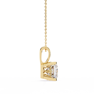 Princess Elite Pendant by Aupulent Jewellery 100% certified lab grown diamonds
