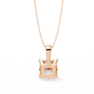 Princess Elite Pendant by Aupulent Jewellery 100% certified lab grown diamonds