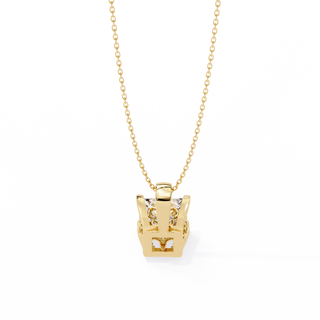 Princess Elite Pendant by Aupulent Jewellery 100% certified lab grown diamonds