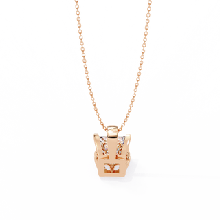 Princess Elite Pendant by Aupulent Jewellery 100% certified lab grown diamonds