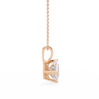 Princess Statement Pendant by Aupulent Jewellery 100% certified lab grown diamonds