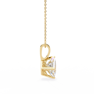 Princess Statement Pendant by Aupulent Jewellery 100% certified lab grown diamonds