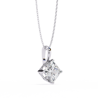 Princess Statement Pendant by Aupulent Jewellery 100% certified lab grown diamonds