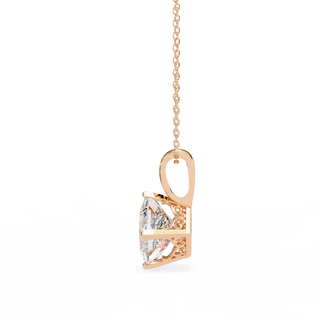 Princess Statement Pendant by Aupulent Jewellery 100% certified lab grown diamonds