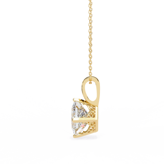 Princess Statement Pendant by Aupulent Jewellery 100% certified lab grown diamonds
