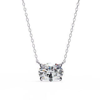 Oval Drop Pendant by Aupulent Jewellery 100% certified lab grown diamonds