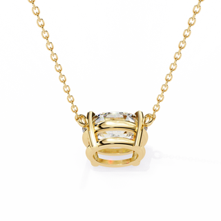 Oval Drop Pendant by Aupulent Jewellery 100% certified lab grown diamonds