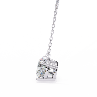Oval Drop Pendant by Aupulent Jewellery 100% certified lab grown diamonds
