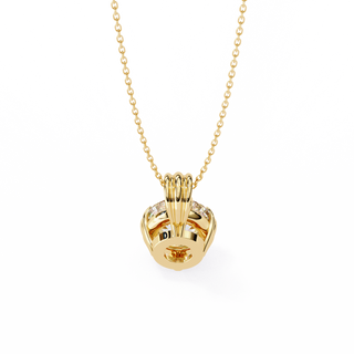 Round Statement Pendant by Aupulent Jewellery 100% certified lab grown diamonds