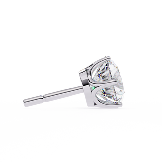 Premium Round Lab Grown Diamond Studs by Aupulent Jewellery 100% certified lab grown diamonds