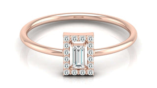 The House Of Lights Solitaire Ring by Aupulent Jewellery 100% certified lab grown diamonds