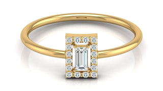 The House Of Lights Solitaire Ring by Aupulent Jewellery 100% certified lab grown diamonds