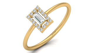 The House Of Lights Solitaire Ring by Aupulent Jewellery 100% certified lab grown diamonds