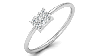 Rose-Gold Quad Ring by Aupulent Jewellery 100% certified lab grown diamonds
