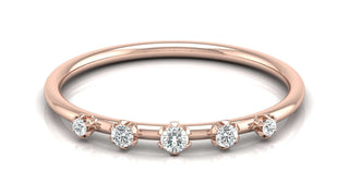 The Riveting Petaloid Ring by Aupulent Jewellery 100% certified lab grown diamonds