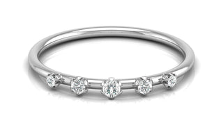 The Riveting Petaloid Ring by Aupulent Jewellery 100% certified lab grown diamonds