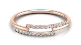 The Hera Gold Ring by Aupulent Jewellery 100% certified lab grown diamonds