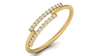 The Hera Gold Ring by Aupulent Jewellery 100% certified lab grown diamonds