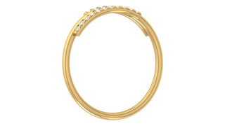 The Hera Gold Ring by Aupulent Jewellery 100% certified lab grown diamonds