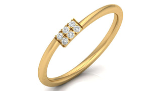 The Twinkling Cluster Ring by Aupulent Jewellery 100% certified lab grown diamonds