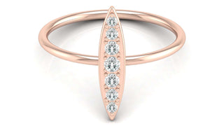 The Fascinating Marquise Ring by Aupulent Jewellery 100% certified lab grown diamonds