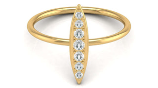 The Fascinating Marquise Ring by Aupulent Jewellery 100% certified lab grown diamonds