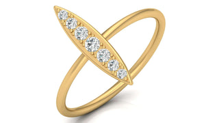 The Fascinating Marquise Ring by Aupulent Jewellery 100% certified lab grown diamonds