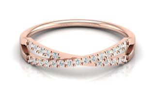 The Starry Twists Ring by Aupulent Jewellery 100% certified lab grown diamonds