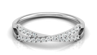 The Starry Twists Ring by Aupulent Jewellery 100% certified lab grown diamonds