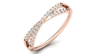 The Starry Twists Ring by Aupulent Jewellery 100% certified lab grown diamonds