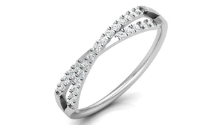 The Starry Twists Ring by Aupulent Jewellery 100% certified lab grown diamonds