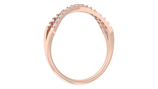 The Starry Twists Ring by Aupulent Jewellery 100% certified lab grown diamonds