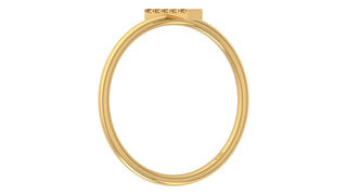 The Minimal Bling Ring by Aupulent Jewellery 100% certified lab grown diamonds