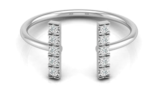 The Poseidon Platinum Ring by Aupulent Jewellery 100% certified lab grown diamonds