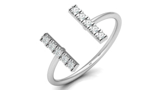 The Poseidon Platinum Ring by Aupulent Jewellery 100% certified lab grown diamonds