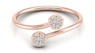 The Knotted Celeste Ring by Aupulent Jewellery 100% certified lab grown diamonds