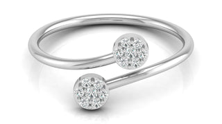The Knotted Celeste Ring by Aupulent Jewellery 100% certified lab grown diamonds