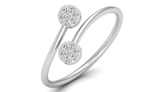 The Knotted Celeste Ring by Aupulent Jewellery 100% certified lab grown diamonds
