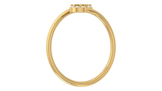 The Knotted Celeste Ring by Aupulent Jewellery 100% certified lab grown diamonds